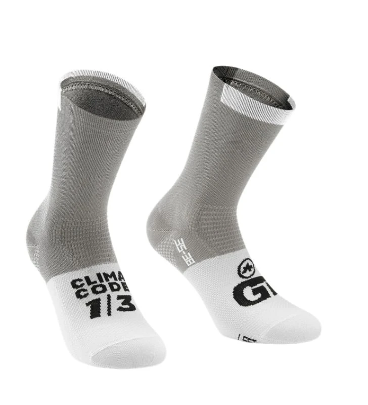 ASSOS Calcetines GT Socks C2 Hockenheim Grey 3 ASSOS Calcetines GT Socks C2 Hockenheim Grey