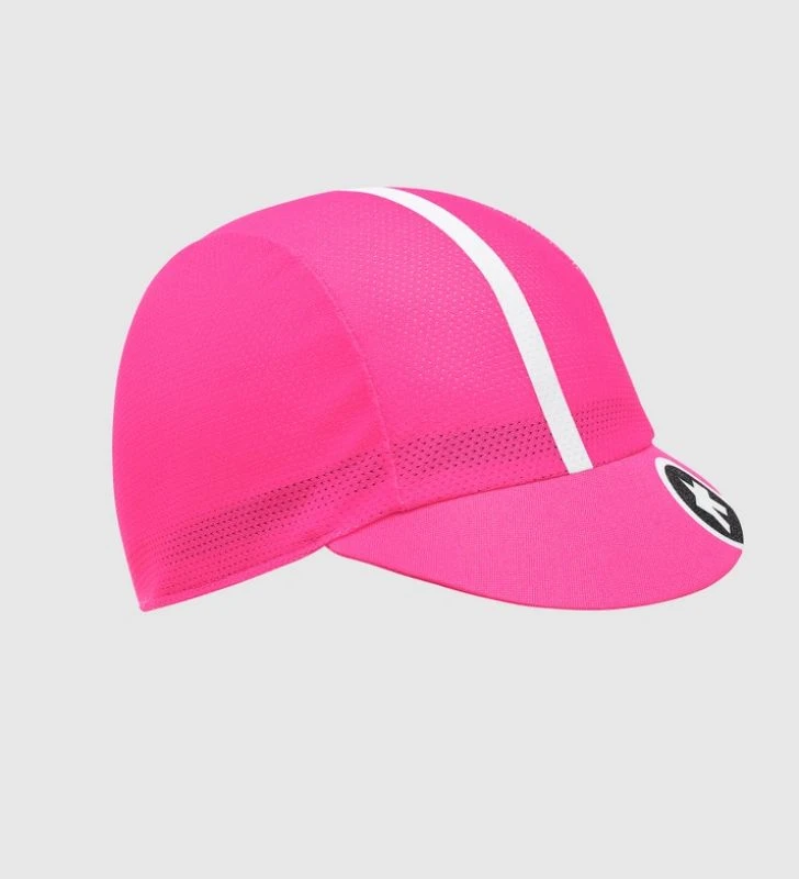ASSOS Gorra Cap Fluo Pink 5 ASSOS Gorra Cap Fluo Pink - Imagen 3