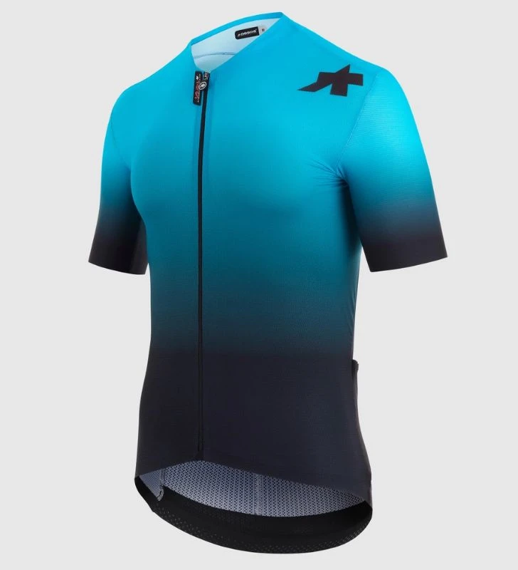 ASSOS Maillot Equipe RS Jersey S9 Targa Dam Blue 6 ASSOS Maillot Equipe RS Jersey S9 Targa Dam Blue - Imagen 4