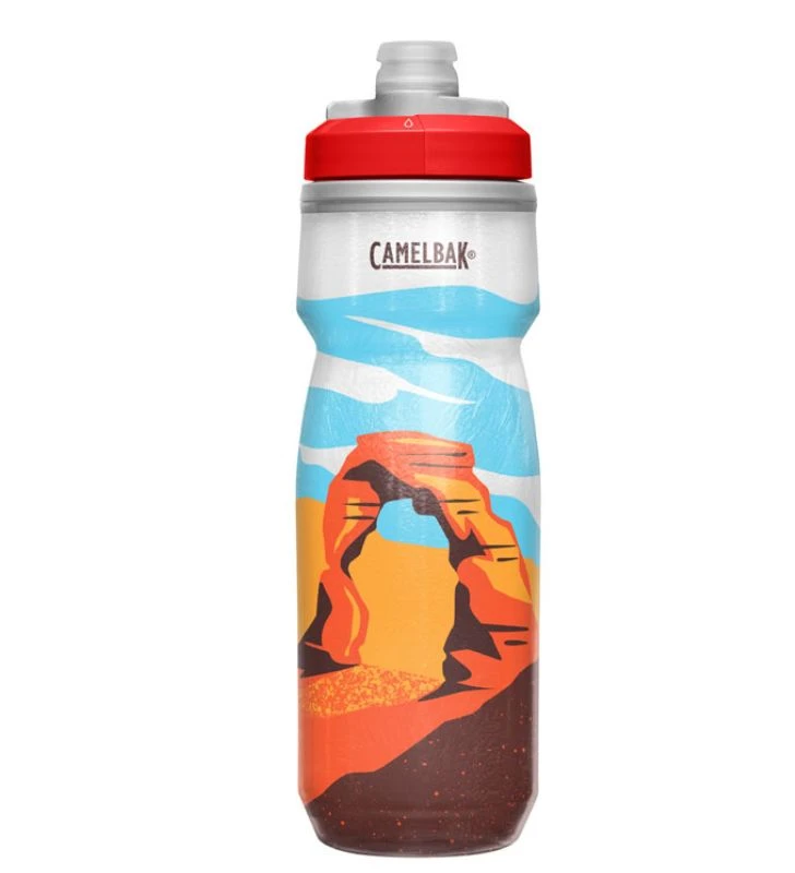 CAMELBACK CAMELBAK Bidón Podium Chill Edición Limitada 620ML Naranja / Azul 4 CAMELBACK CAMELBAK Bidón Podium Chill Edición Limitada 620ML Naranja / Azul - Imagen 2