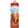 CAMELBACK CAMELBAK Bidón Podium Chill Edición Limitada 620ML Naranja / Azul -Bicicletas Eléctricas camelbak bidon podium chill edicion limitada 620ml naranja azul