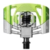 CRANKBROTHERS Pedales Mallet 2 Plata / Verde -Bicicletas Eléctricas crankbrothers pedales mallet 2 plata verde
