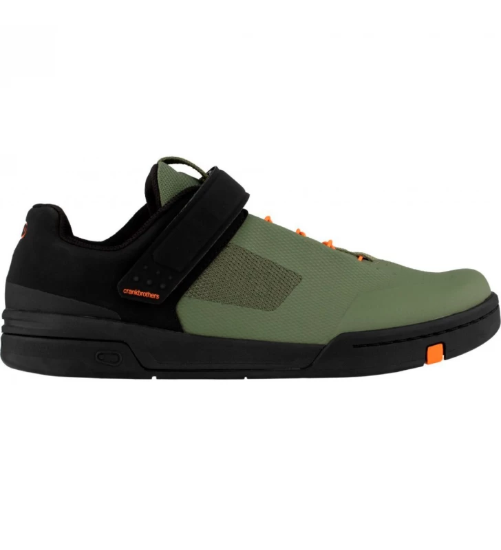 CRANKBROTHERS Zapatillas MTB Stamp Speed Lace Verde / Negro 3 CRANKBROTHERS Zapatillas MTB Stamp Speed Lace Verde / Negro