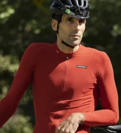 ETXEONDO Maillot Manga Larga Alde Amarillo Mostaza -Bicicletas Eléctricas etxeondo maillot manga larga alde amarillo mostaza 2