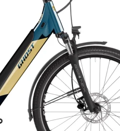 GHOST E-Teru Essential Low EQ Azul / Beige -Bicicletas Eléctricas ghost e teru essential low eq azul beige 3