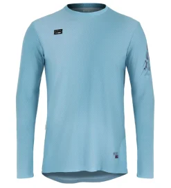 GOBIK Camiseta Hombre Manga Larga Terrain - Gray Mist