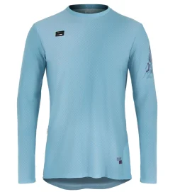 GOBIK Camiseta Mujer Manga Larga Terrain - Gray Mist