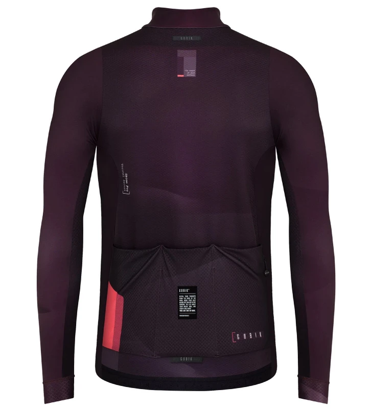 GOBIK Chaqueta Térmica Hombre Skimo Pro - Prune 4 GOBIK Chaqueta Térmica Hombre Skimo Pro - Prune - Imagen 2