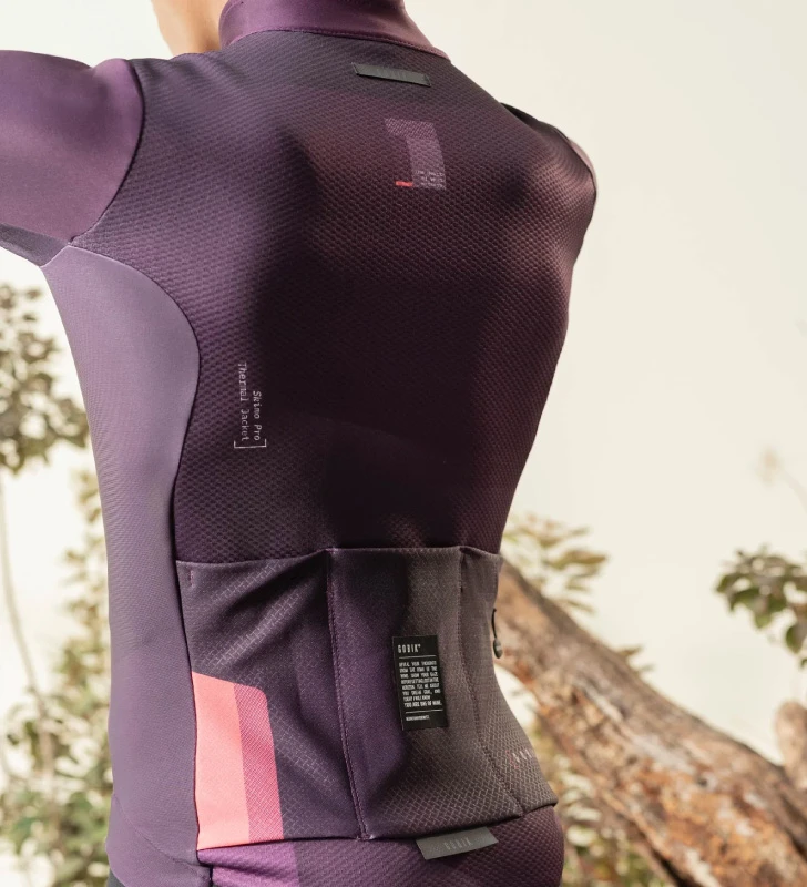 GOBIK Chaqueta Térmica Hombre Skimo Pro - Prune 7 GOBIK Chaqueta Térmica Hombre Skimo Pro - Prune - Imagen 5