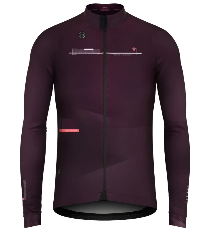 GOBIK Chaqueta Térmica Hombre Skimo Pro - Prune 3 GOBIK Chaqueta Térmica Hombre Skimo Pro - Prune