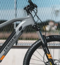 Haibike Bicicletas HAIBIKE HardNine 4 Gris / Naranja -Bicicletas Eléctricas haibike hardnine 4 gris naranja 4