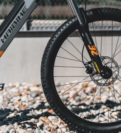 Haibike Bicicletas HAIBIKE HardNine 4 Gris / Naranja -Bicicletas Eléctricas haibike hardnine 4 gris naranja 5