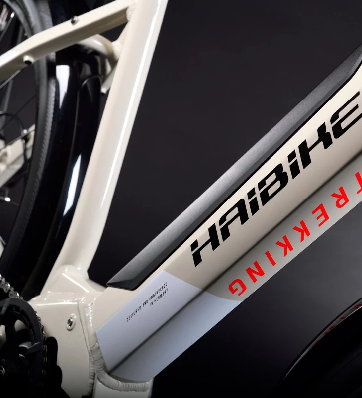 Haibike Bicicletas HAIBIKE Trekking 4 Lowstep Blanco Crema / Antracita 7 Haibike Bicicletas HAIBIKE Trekking 4 Lowstep Blanco Crema / Antracita - Imagen 5