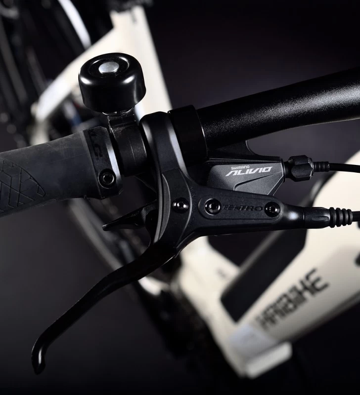 Haibike Bicicletas HAIBIKE Trekking 4 Lowstep Blanco Crema / Antracita 9 Haibike Bicicletas HAIBIKE Trekking 4 Lowstep Blanco Crema / Antracita - Imagen 7