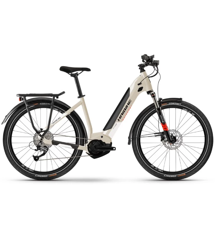Haibike Bicicletas HAIBIKE Trekking 4 Lowstep Blanco Crema / Antracita 3 Haibike Bicicletas HAIBIKE Trekking 4 Lowstep Blanco Crema / Antracita
