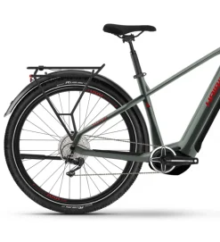 Haibike Bicicletas HAIBIKE Trekking 5 High Gris / Rojo -Bicicletas Eléctricas haibike trekking 5 high gris rojo 2