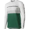 MONDRAKER Maillot Manga Larga Forest Verde / Blanco