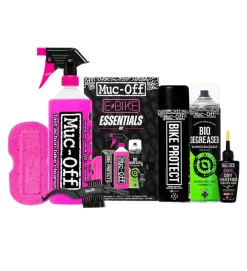 MUC-Off Kit Essentials Limpieza/Protección/Lubricante Para E-Bike