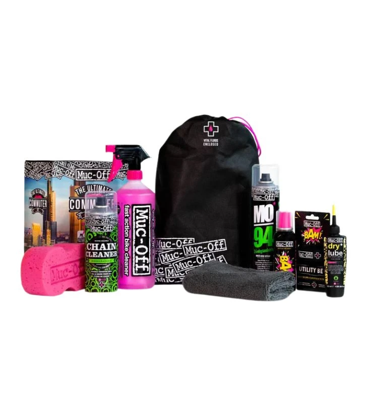 MUC-Off Kit Limpieza Viaje The Ultimate Commuter 3 MUC-Off Kit Limpieza Viaje The Ultimate Commuter