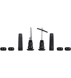 MUC-OFF Kit Mechas Reparación Tubeless Para Manillar Negro Mate