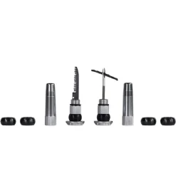 MUC-OFF Kit Mechas Reparación Tubeless Para Manillar Plata