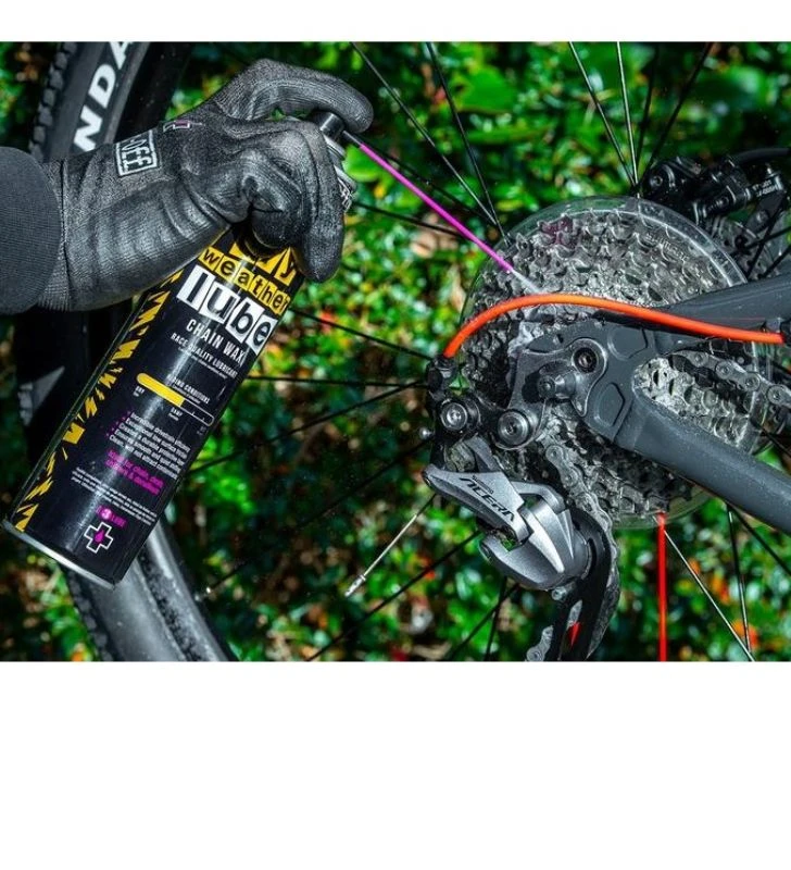 MUC-Off Spray Lubricante Cadena Clima Seco Con PTFE 400ml 4 MUC-Off Spray Lubricante Cadena Clima Seco Con PTFE 400ml - Imagen 2