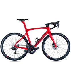 PINARELLO Prince Disk 2021Ultegra Di2 DB 11V / Airbeat 400DB Rojo