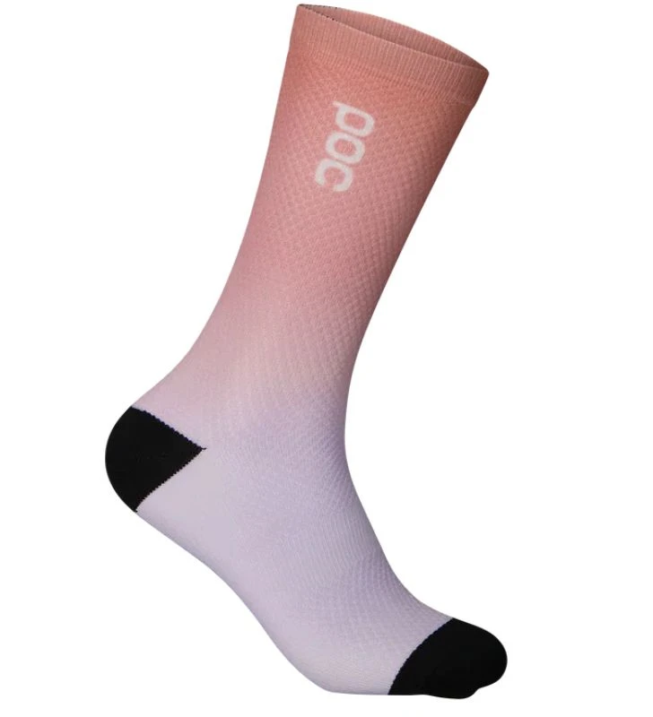 POC Calcetines Essential Print Long Coral / Morado 3 POC Calcetines Essential Print Long Coral / Morado