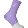 POC Calcetines Flair Mid Morado / Blanco -Bicicletas Eléctricas poc calcetines flair mid morado blanco