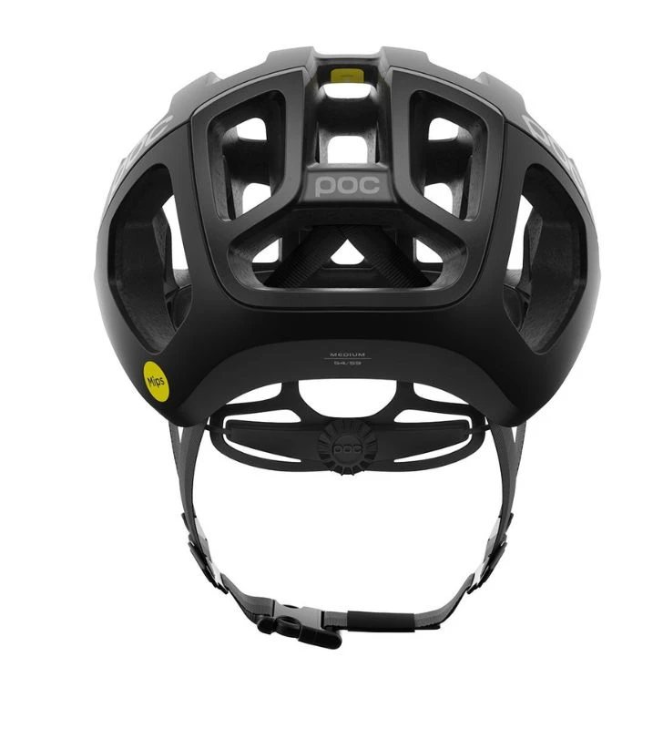 POC Casco Carretera Ventral Air Mips Negro Mate 6 POC Casco Carretera Ventral Air Mips Negro Mate - Imagen 4