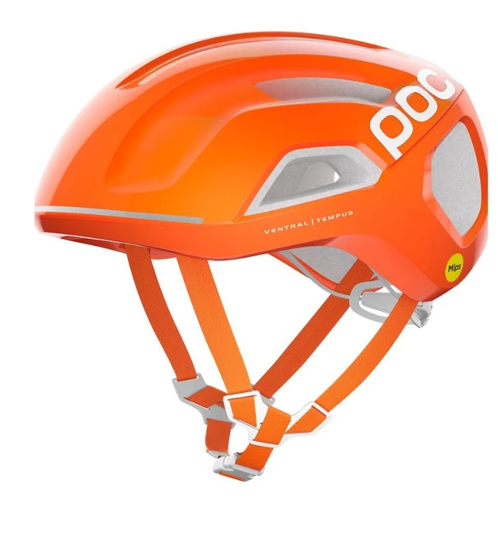 POC Casco Carretera Ventral Tempus Mips Naranja / Blanco 3 POC Casco Carretera Ventral Tempus Mips Naranja / Blanco