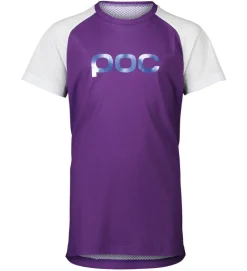 POC Maillot Junior Essential MTB Morado / Blanco