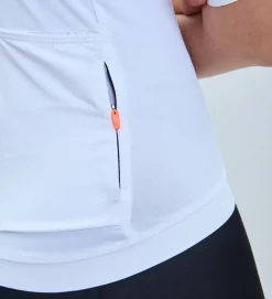 POC Maillot Manga Corta Mujer Essential Road Print Blanco / Coral -Bicicletas Eléctricas poc maillot manga corta mujer essential road print blanco coral 5