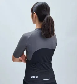 POC Maillot Manga Corta Mujer Essential Road Print Negro -Bicicletas Eléctricas poc maillot manga corta mujer essential road print negro 3