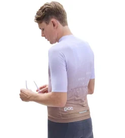 POC Maillot Manga Corta Pristine Print Marrón / Morado -Bicicletas Eléctricas poc maillot manga corta pristine print marron morado 3