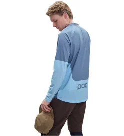POC Maillot Manga Larga Essential MTB Azul -Bicicletas Eléctricas poc maillot manga larga essential mtb azul 4