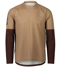POC Maillot Manga Larga Essential MTB Marrón