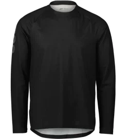 POC Maillot Manga Larga Essential MTB Negro