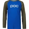 POC Maillot Manga Larga Junior Essential MTB Azul / Verde -Bicicletas Eléctricas poc maillot manga larga junior essential mtb azul verde