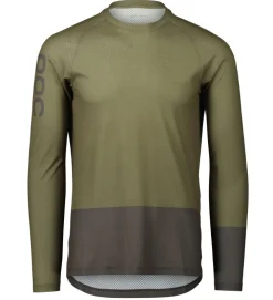 POC Maillot Manga Larga MTB Pure Verde / Gris