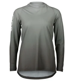 POC Maillot Manga Larga Mujer Essential MTB Lite Gris