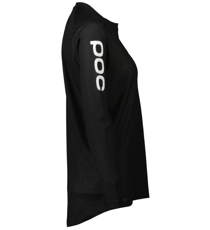 POC Maillot Manga Larga Mujer MTB Pure Negro 5 POC Maillot Manga Larga Mujer MTB Pure Negro - Imagen 3