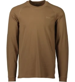 POC Maillot Manga Larga Poise Crew Neck Marrón