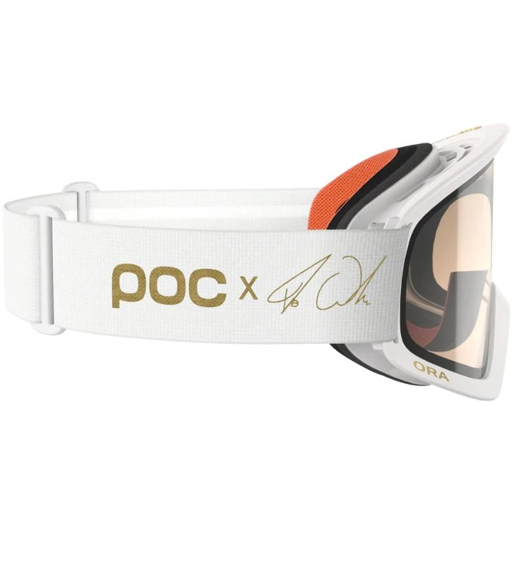 POC Máscara Ora Clarity Fabio Ed. Blanco / Oro 5 POC Máscara Ora Clarity Fabio Ed. Blanco / Oro - Imagen 3