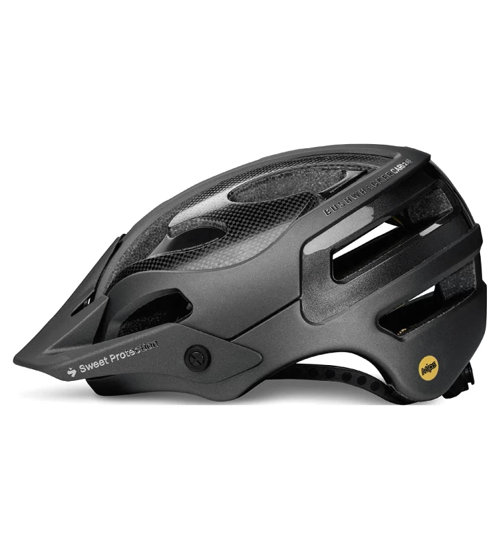 SWEET PROTECTION Bushwhacker II Carbon Mips Negro Mate Metálico 4 SWEET PROTECTION Bushwhacker II Carbon Mips Negro Mate Metálico - Imagen 2